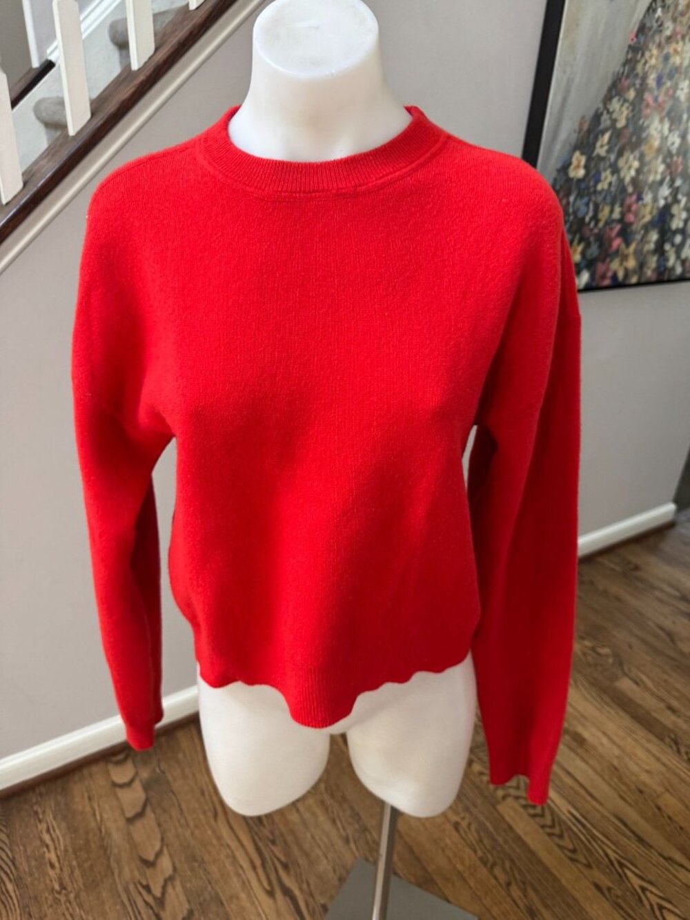 Derek Lam 10 Crosby William Merino Wool Cashmere Reversible Sweater - Picture 4 of 5
